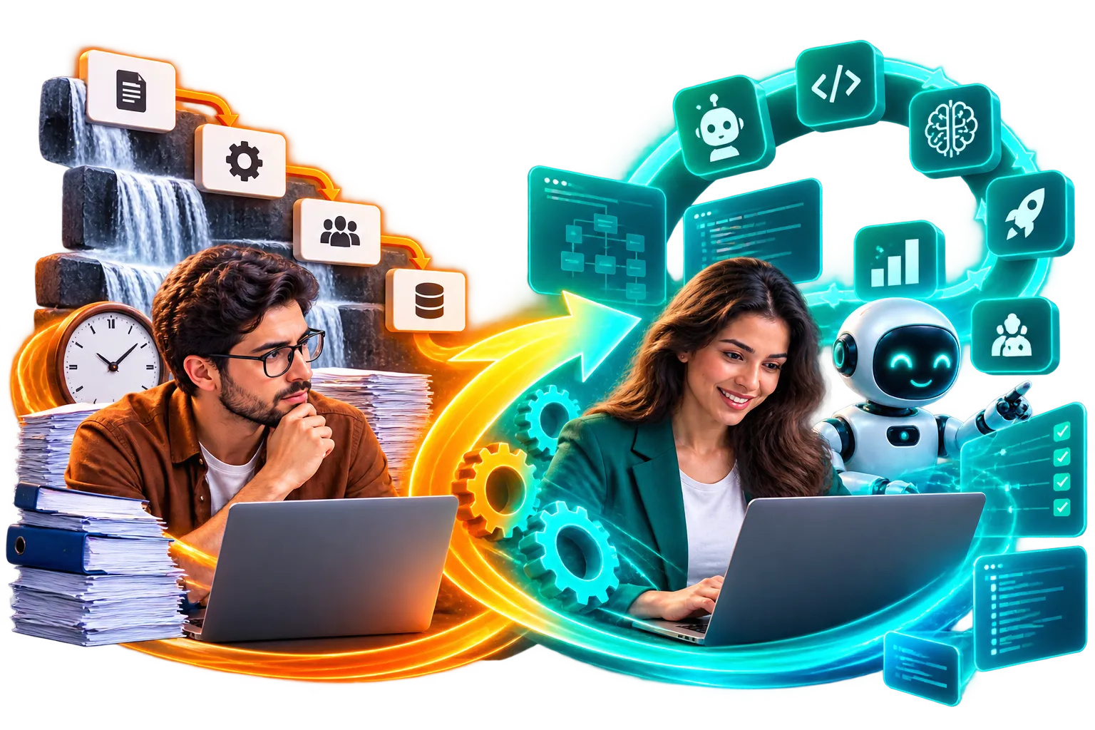 Waterfall to Agentic SDLC: The Evolution of Software Engineering