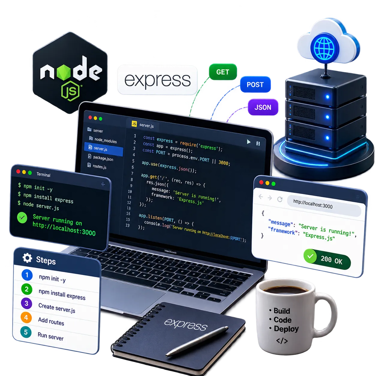 Creating Server with Express and HTTP Methods: A Practical Guide