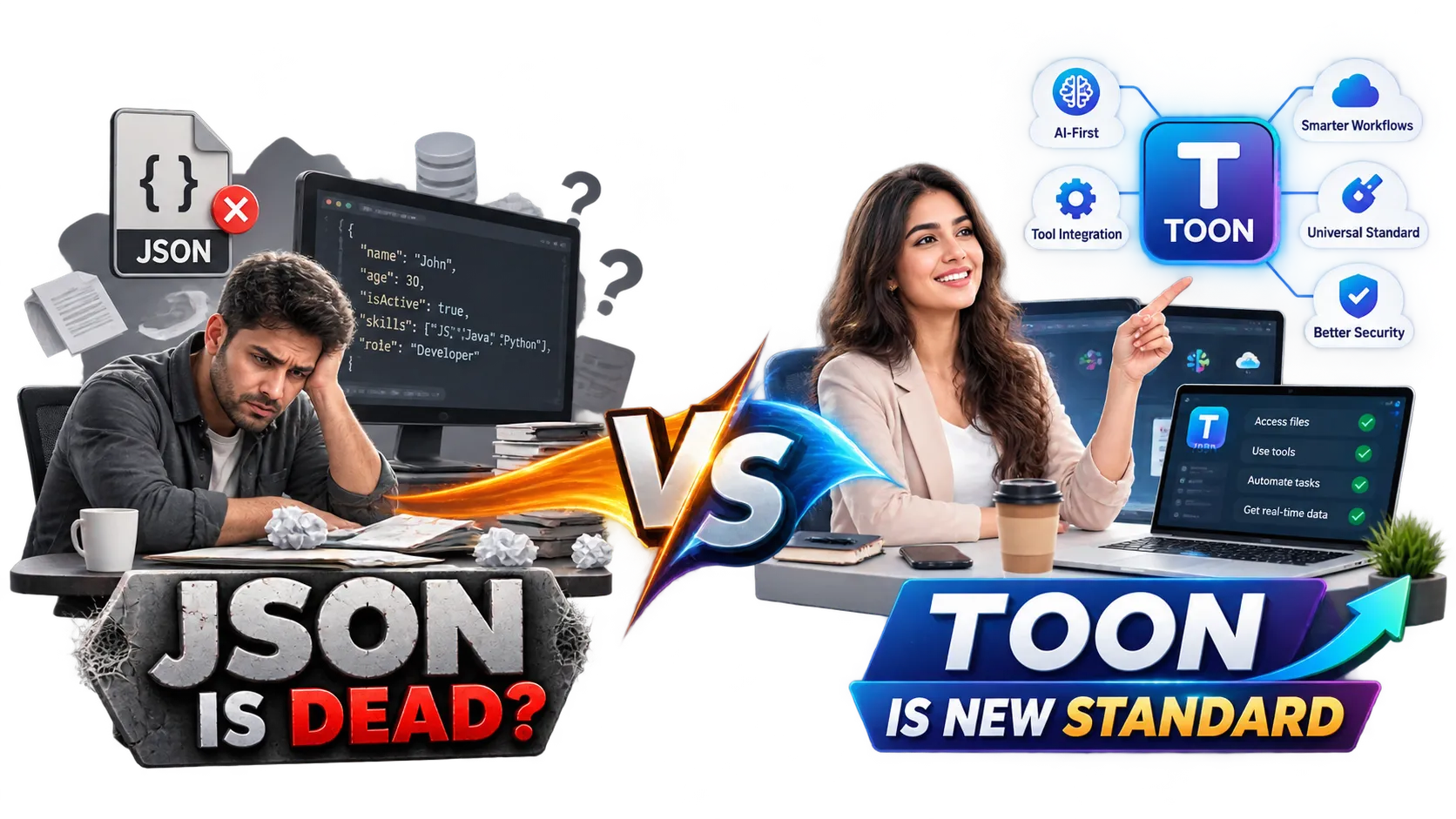 JSON vs TOON: The Problem and the Fix for LLM Data Transfer
